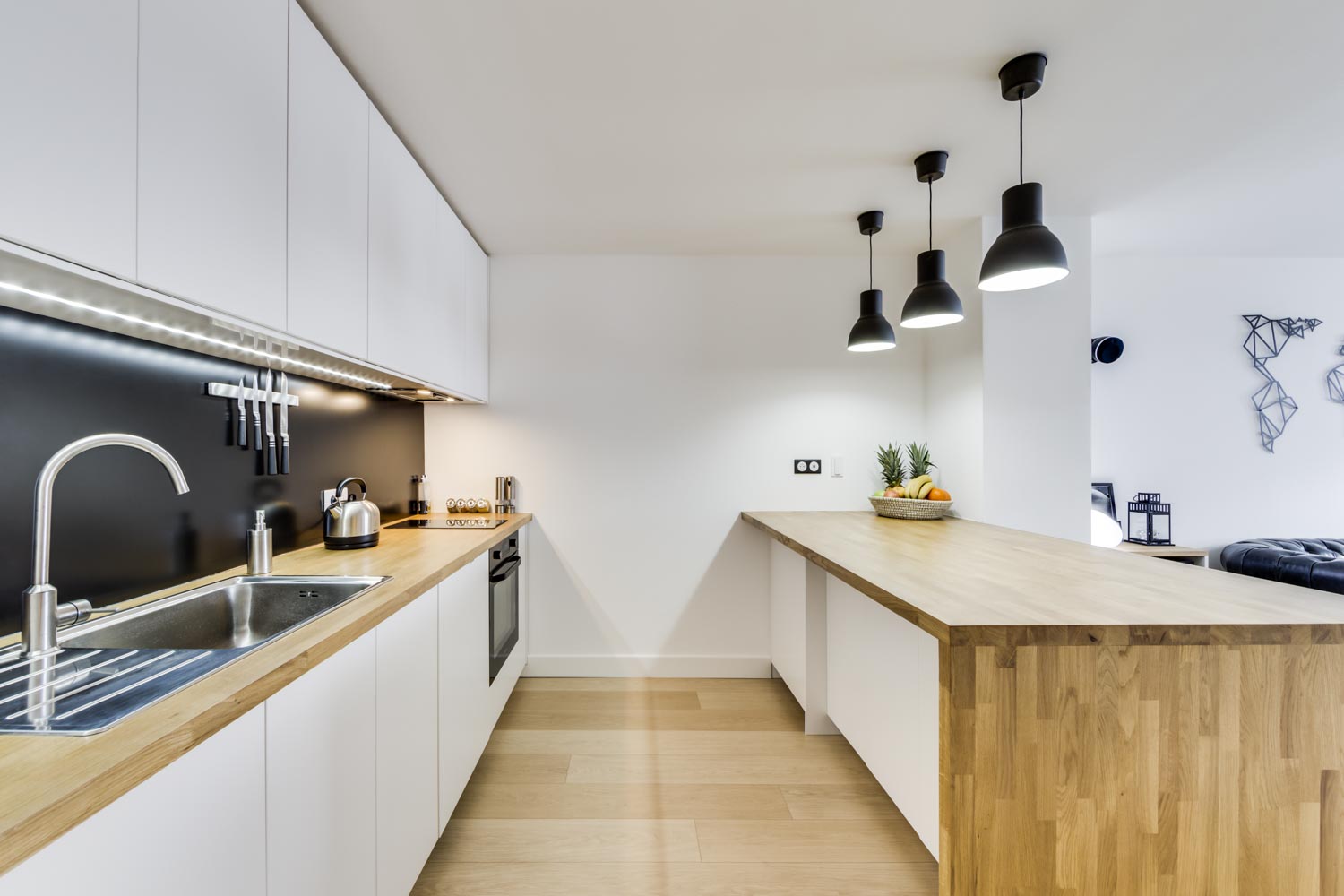 Modern Apartment - Val d'Isère - Kitchen
