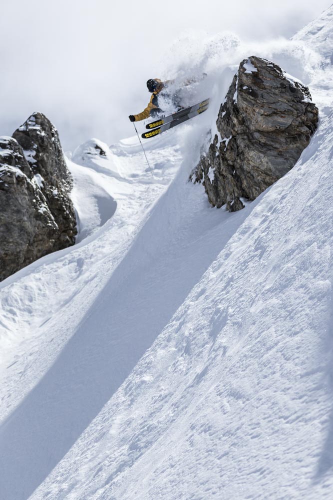 Planks Clothing - Drop Cliffs Not Bombs - Fergus Rennie - Ski - Val d'Isère